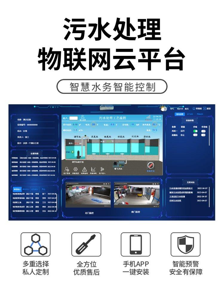 泵阀商城承建基于建设内容清单设计的智慧污水处理厂物联控制模块技术方案：