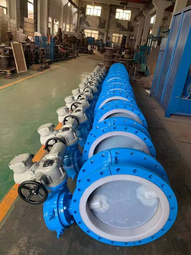 衬氟蝶阀(Fluorine butterfly valve) 衬氟蝶阀(Fluorine butterfly valve)